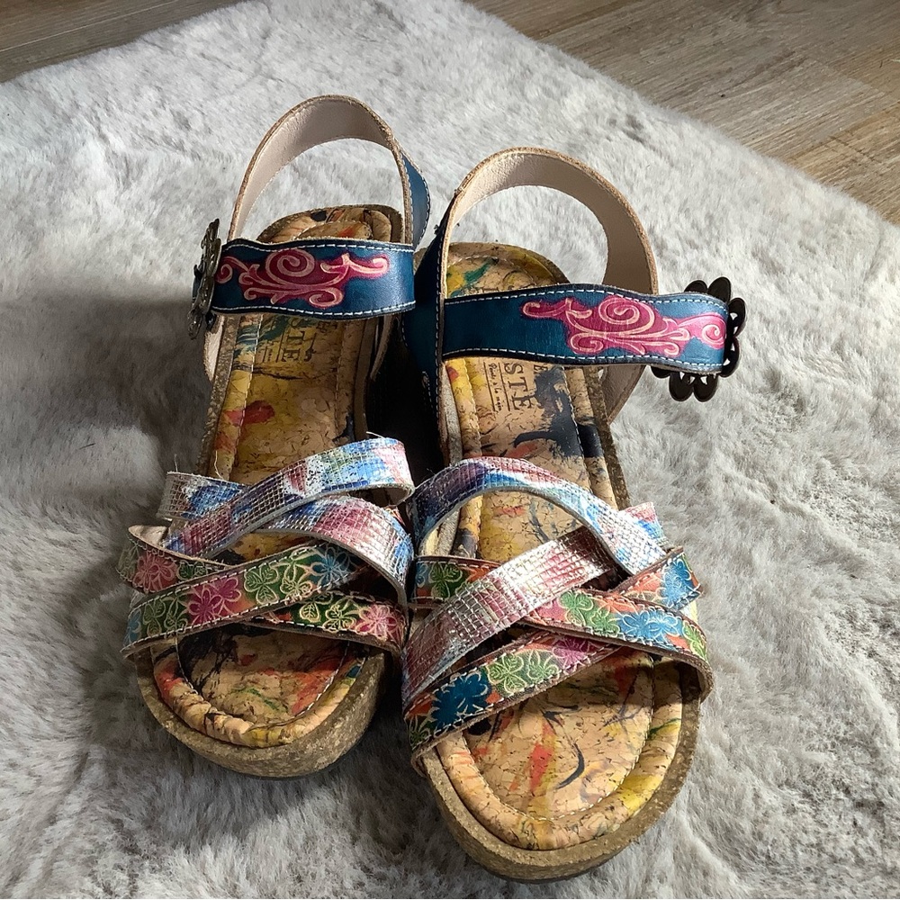 Colorful Strappy Sandals
